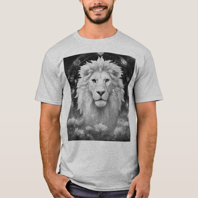 Lion print T-shirt  (Front)