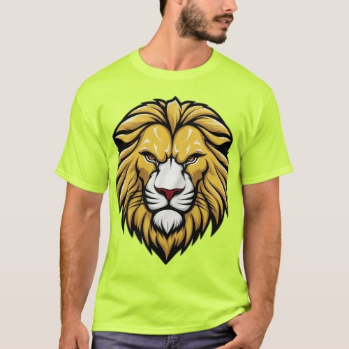 Lion printed Tshirt 