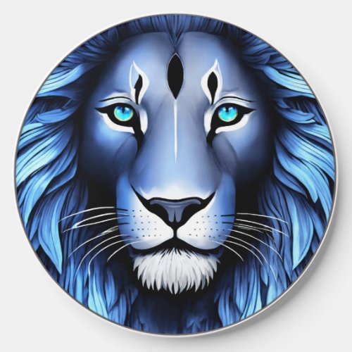 Lion printed Wireless Charger
