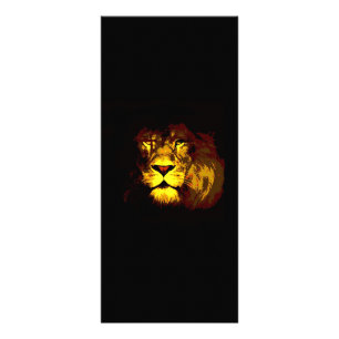Lion Rack Card