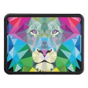 Lion Rainbow Tow Hitch Cover