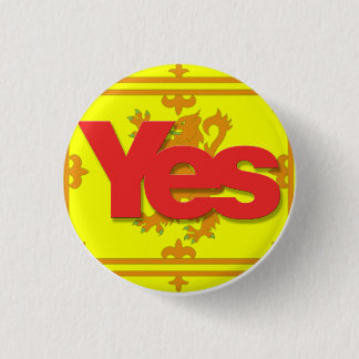 Lion Rampamt Yes Badge Button