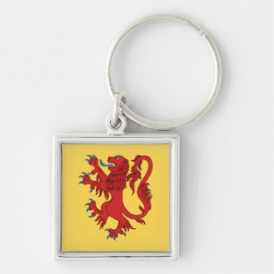 Lion Rampant Gules Keychain