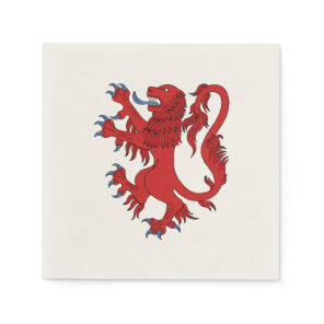 Lion Rampant Gules Napkins