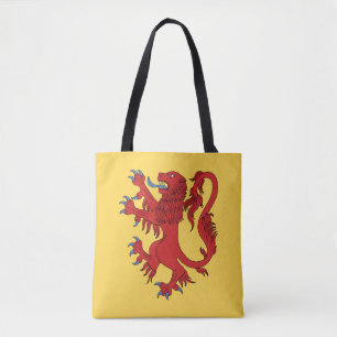 Lion Rampant Gules Tote Bag