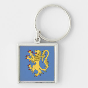 Lion Rampant Keychain