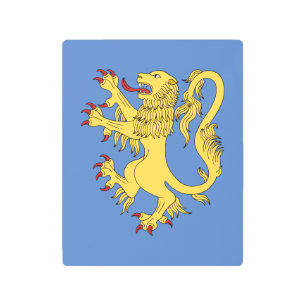 Lion Rampant Metal Print