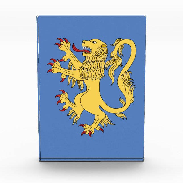 Lion Rampant Photo Block (Front)