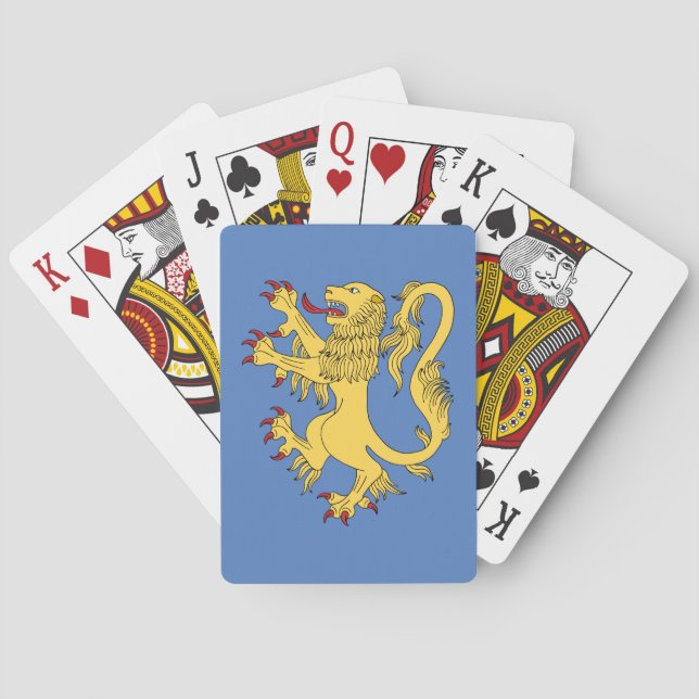 Lion Rampant Poker Cards (Back)