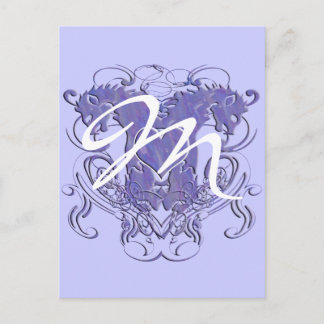 Lion Rampant Renaissance Wedding Postcard