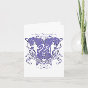 Lion Rampant Renaissance Wedding Thank You Card