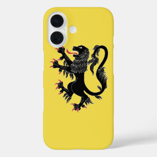 Lion Rampant Sable iPhone 16 Case