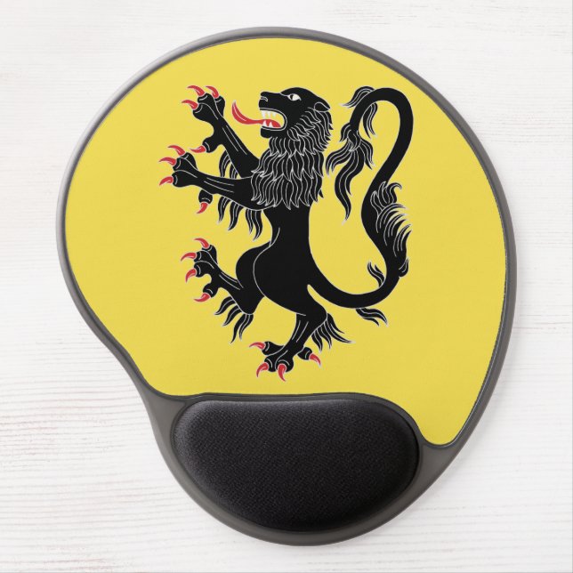 Lion Rampant Sable Gel Mouse Pad (Front)