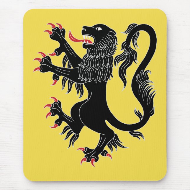 Lion Rampant Sable Mouse Pad (Front)
