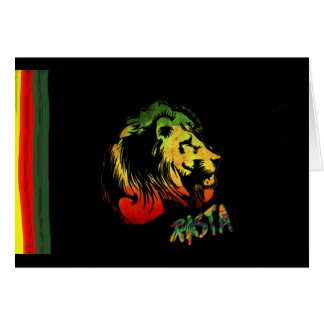 lion rasta cards