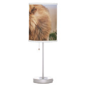 Lion resting in grass table lamp (Right)