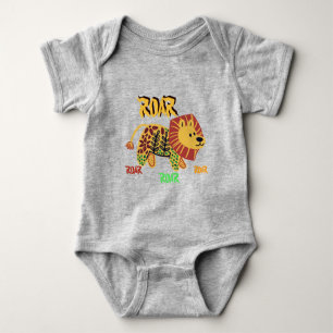 Lion Roar Created by Mommy & Daddy T-Shirt Baby Bodysuit