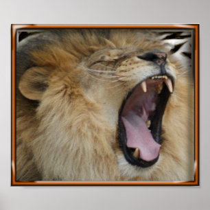 LION ROAR POSTER