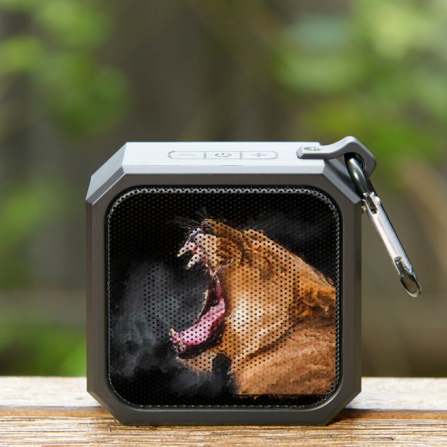Lion Roaring Art Painting Bluetooth Speaker (Insitu(Outdoor))
