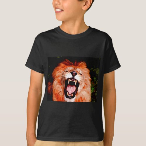 Lion Roaring T_Shirt