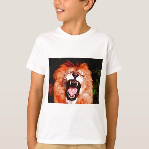 Lion Roaring T_Shirt