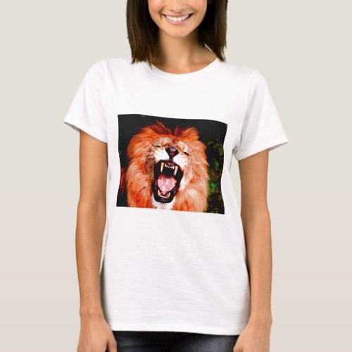 Lion Roaring T_Shirt