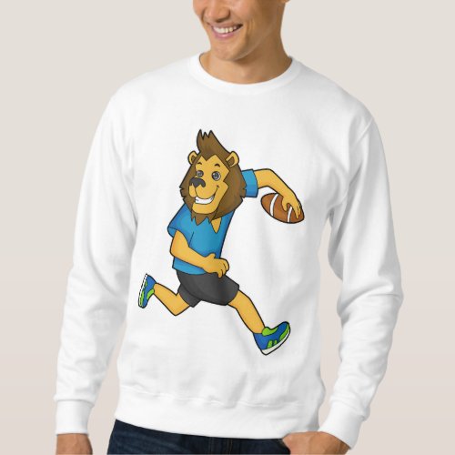 Lion Rugby player Football Sweatshirt