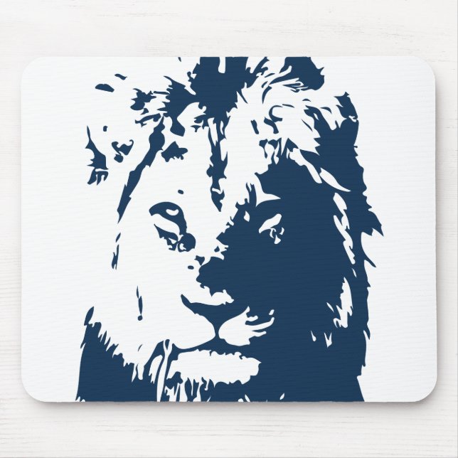 Lion’s face mouse pad (Front)