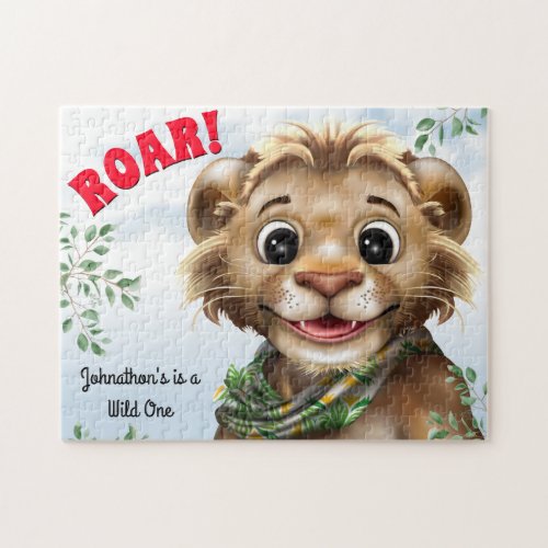 Lion Safari Jigsaw Puzzle