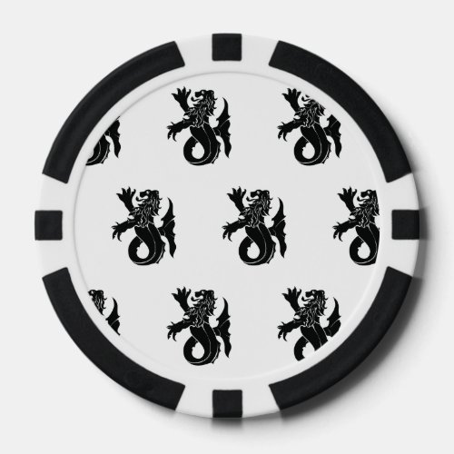 Lion Serpent Poker Chips