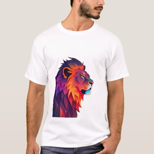 Lion silhouette T_Shirt