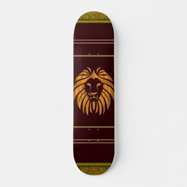 Lion Skateboard (Front)