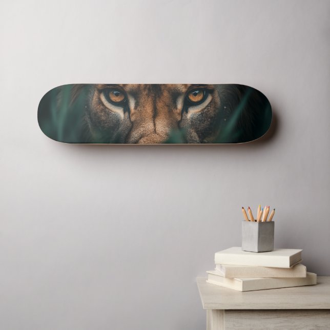 Lion Skateboard (Wall Art (Horz))