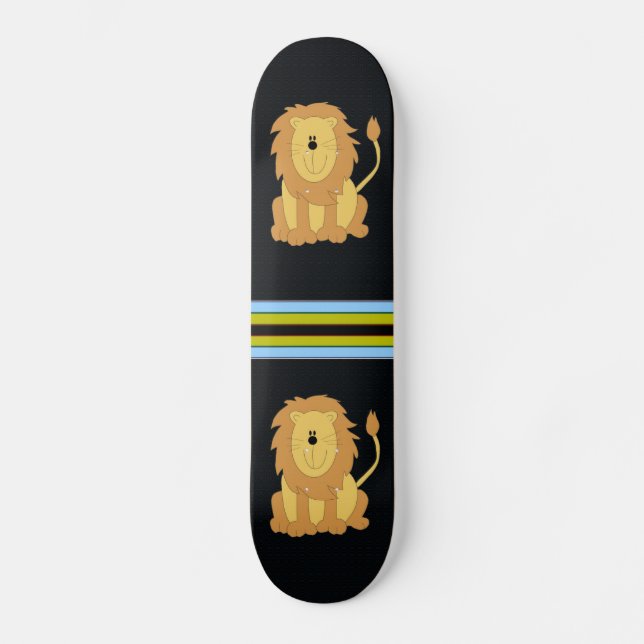 Lion Skateboard Deck (Front)
