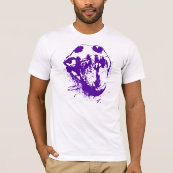 Lion Skull! T-shirt by ZachAttackDesign at Zazzle