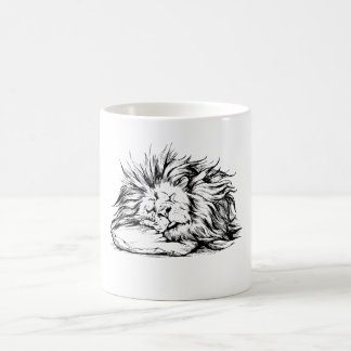 Lion-sleeping Coffee Mug