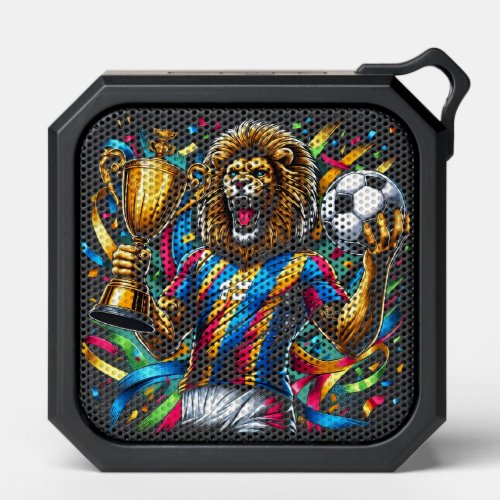 Lion Soccer Champion Trophy Football Victory Bluetooth Speaker