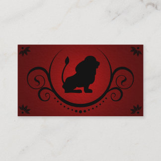 lion sophistications business card