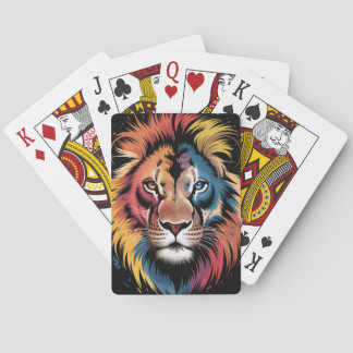 Lion Spiral Notebooks Poker Cards