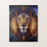 Lion Spirit Mandala Visionary Art Jigsaw Puzzle