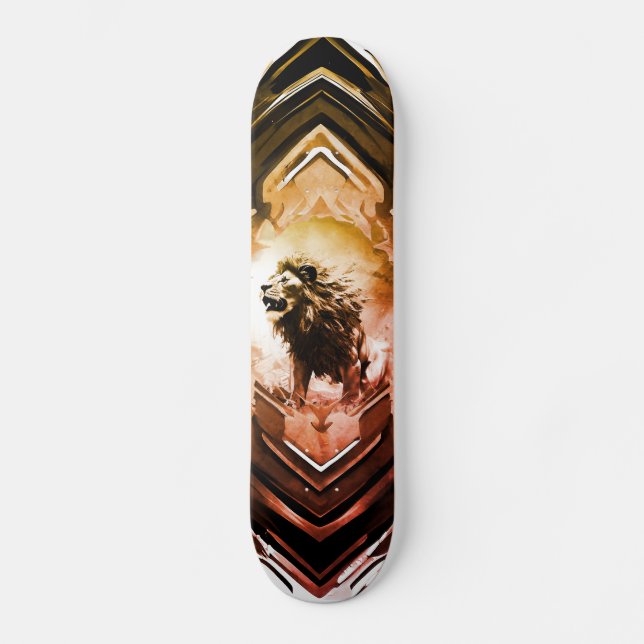 Lion Spirit Skateboard (Front)
