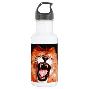 Lion Stainless Steel Water Bottle