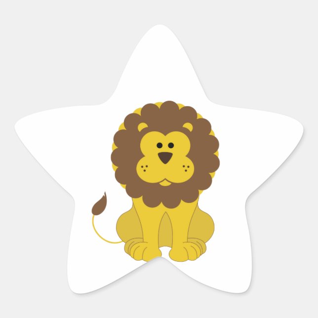 Lion Star Sticker (Front)