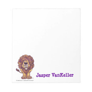 Lion Stationery Notepad