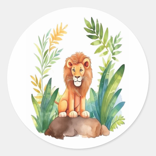 Lion sticker (Front)