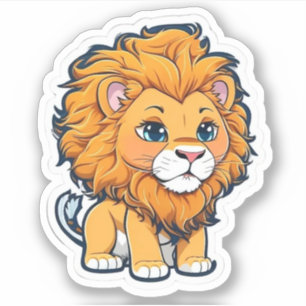 Lion Sticker