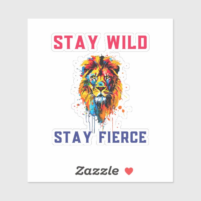 Lion Sticker (Sheet)