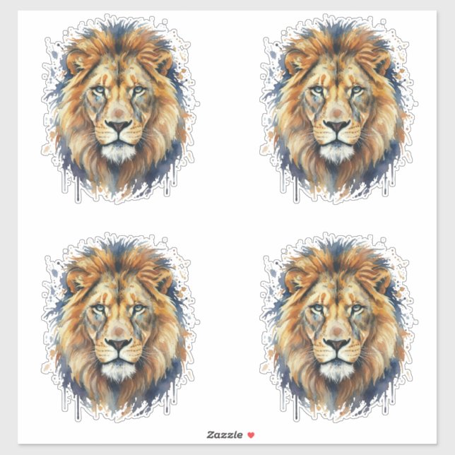 Lion Sticker (Sheet)