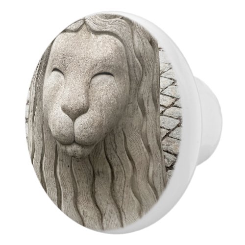 Lion Stone Sweden Ceramic Knob