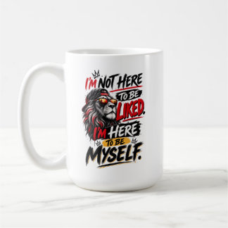 Lion Street Style | Be Yourself Design Coffee Mug